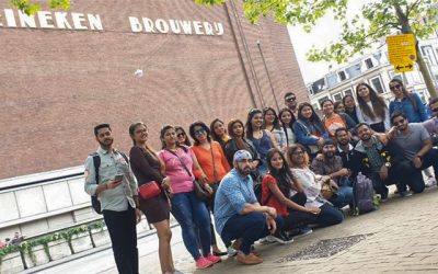 NDIM Students Visit in Heineken Amsterdam