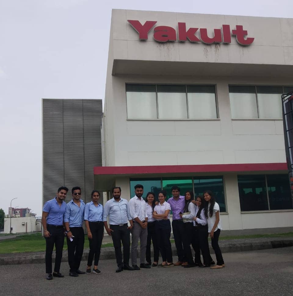 NDIM Students Visit in Yakult