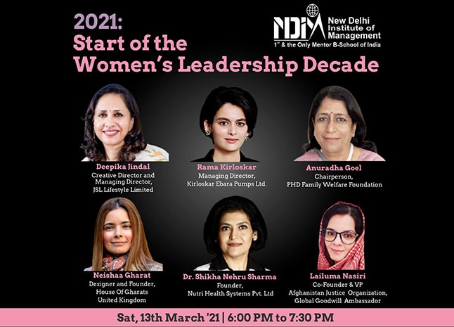 2021-Start of the Women's Leadership Decade