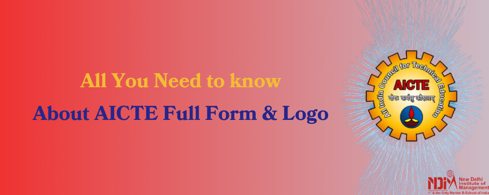 About AICTE full form and About Logo
